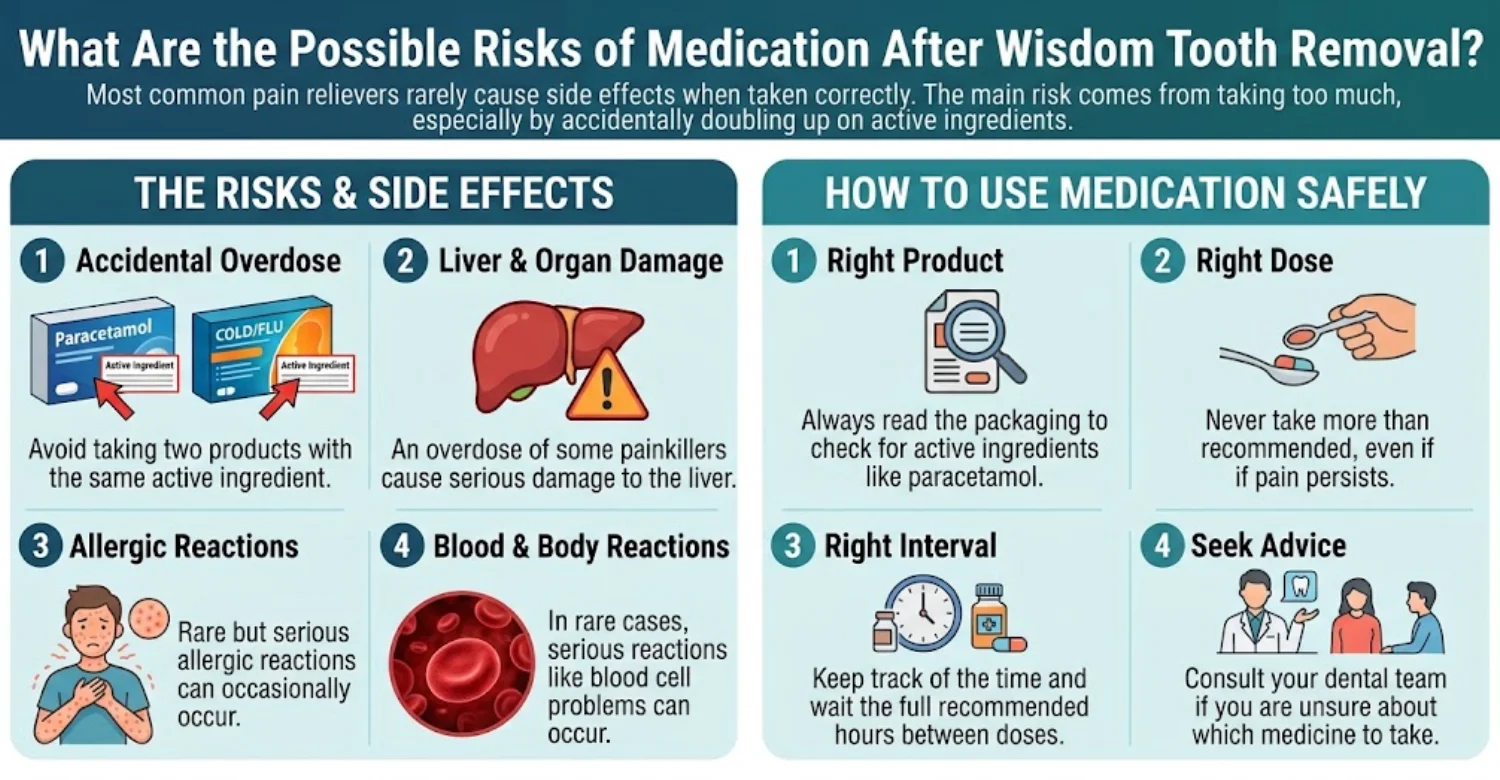 infographic Medicine Should You Take After Wisdom Tooth Removal